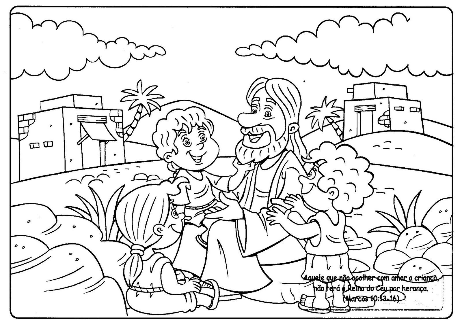 Desenhos Para Colorir Evangelicos