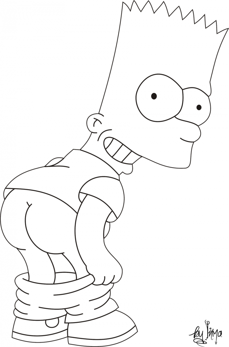 Desenho Do Simpson