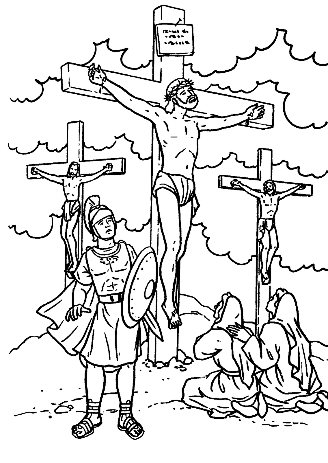 Download Jesus Crucificado Para Ninos Related Keywords & Suggestions - Free Coloring Pages